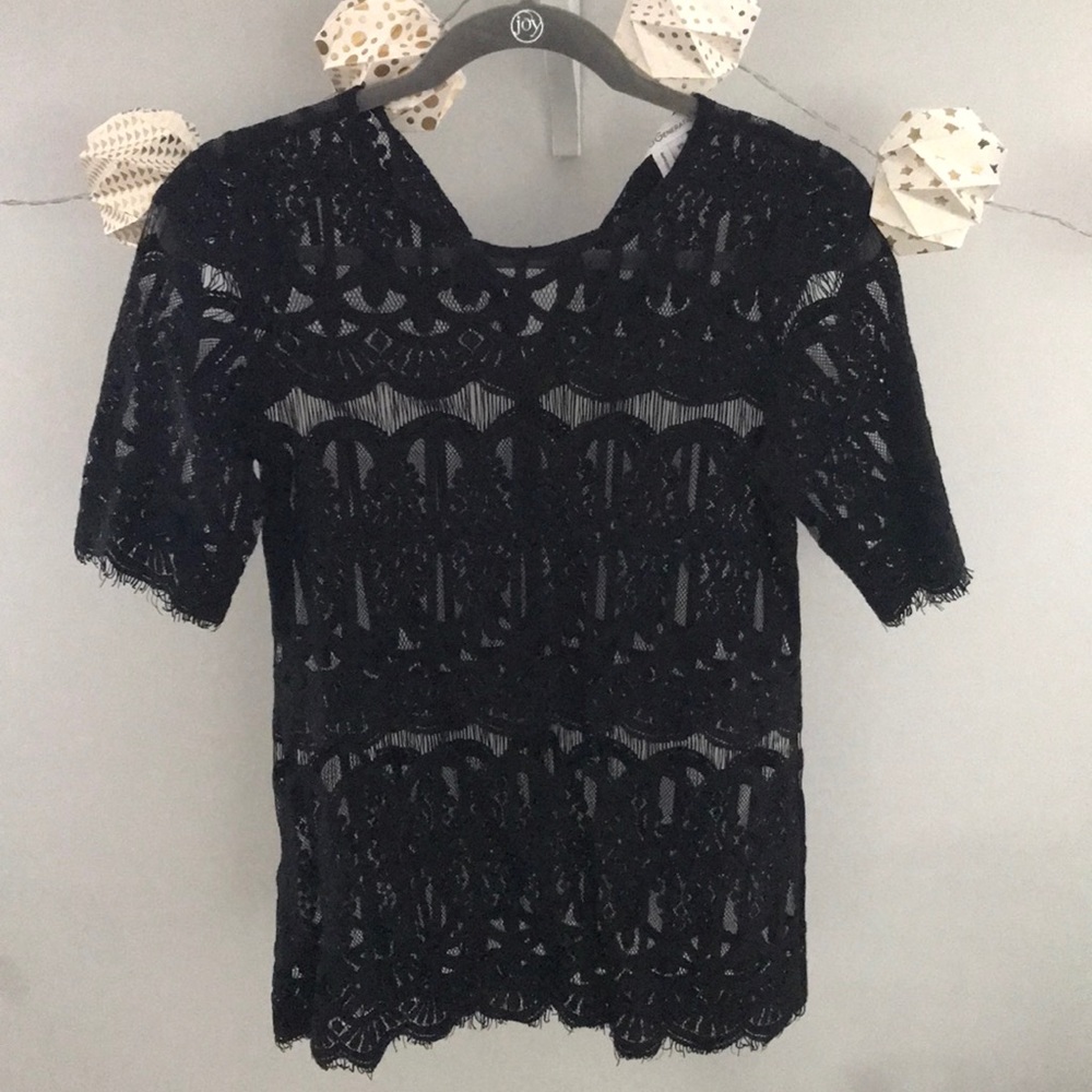 BCBGeneration lace top